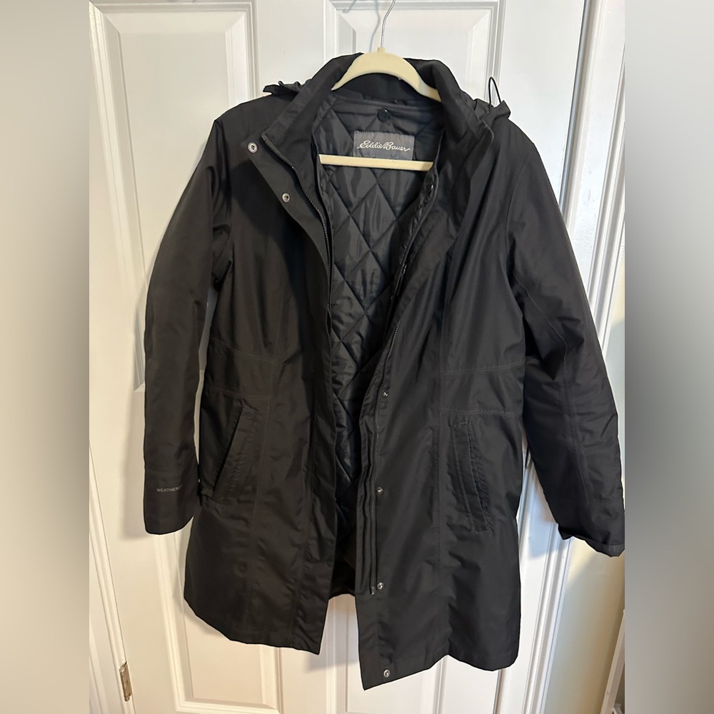 Eddie Bauer Girl on the Go 3-in-1 insulated trench coat